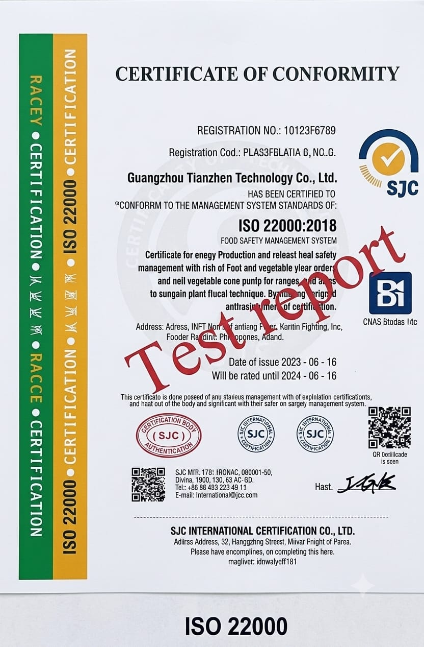 ISO 22000 Food Safety