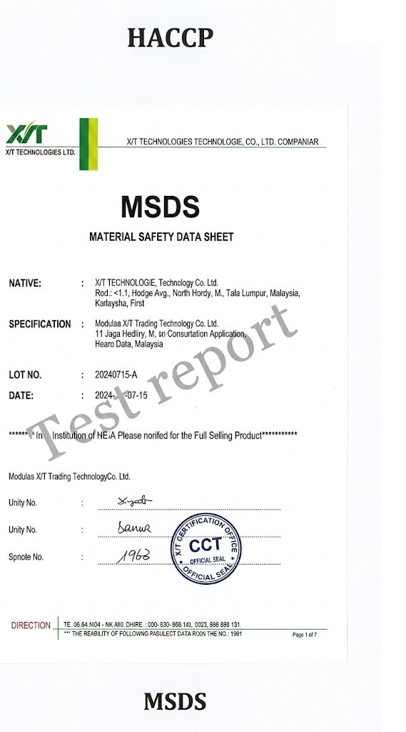 MSDS Report
